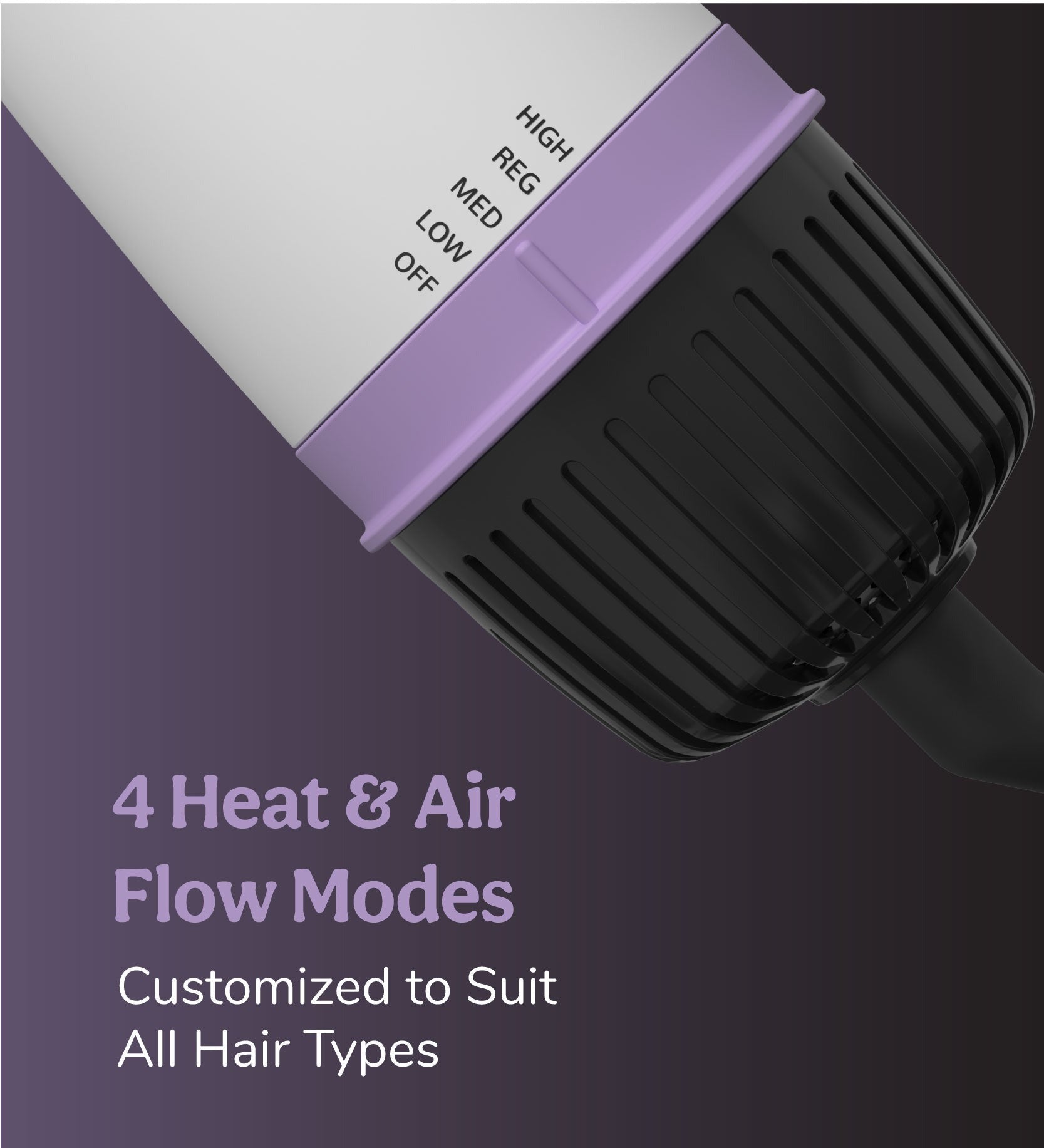 Caresmith Bloom - Hair Volumizing Hair Dryer & Brush Heat Modes