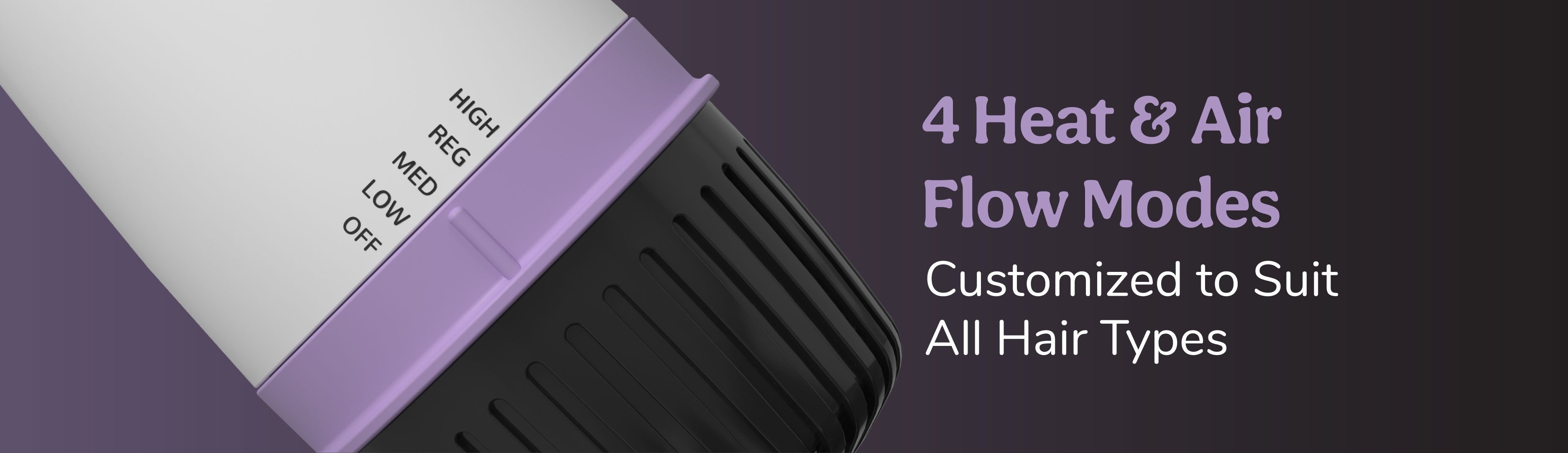 Caresmith Bloom - Hair Volumizing Hair Dryer & Brush Heat Modes