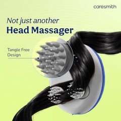 REVIVE-Electric Head Massager- Blue