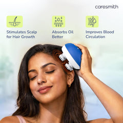 REVIVE-Electric Head Massager- Blue