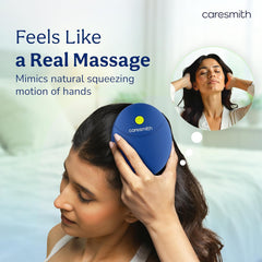 REVIVE-Electric Head Massager- Blue