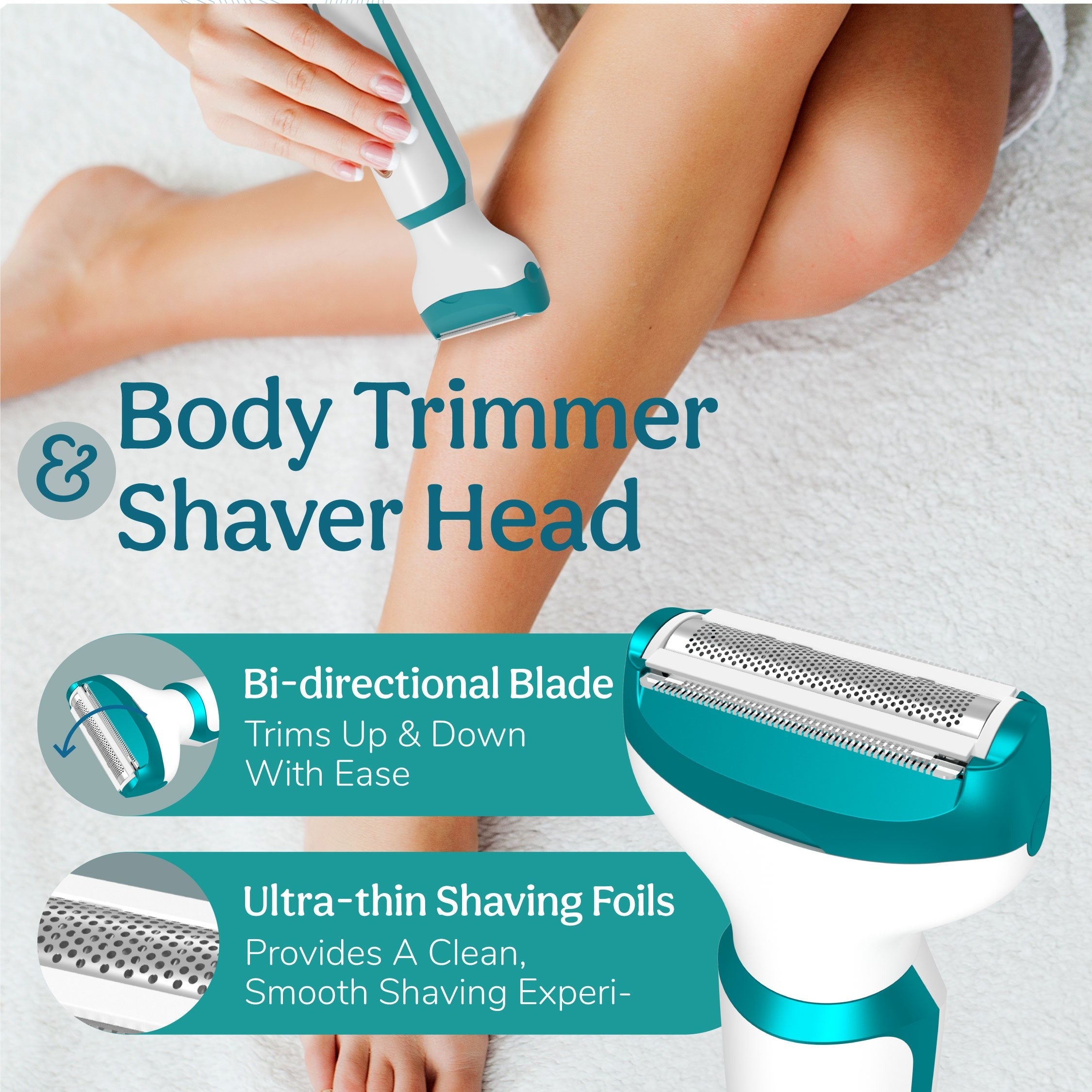 Caresmith Bloom - Body  Trimmer & Shaver Head