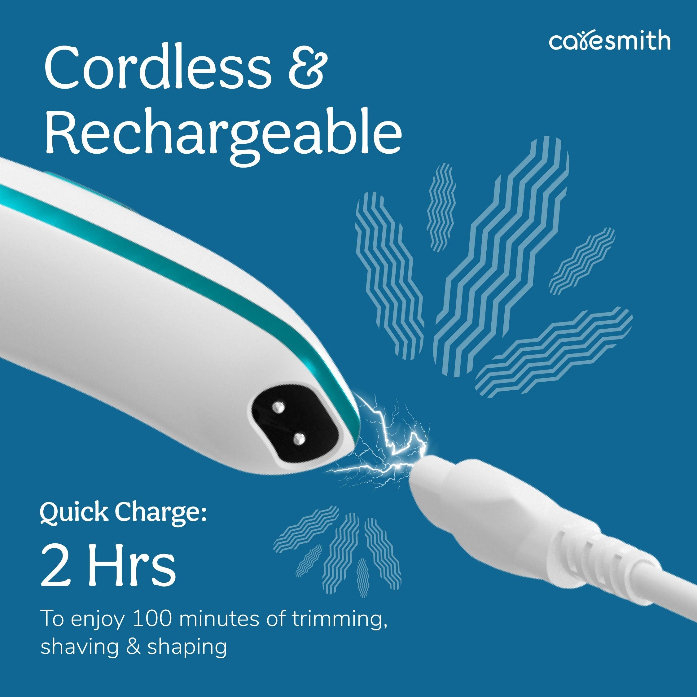 Caresmith Bloom - Cordless Face & Body Hair Trimmer