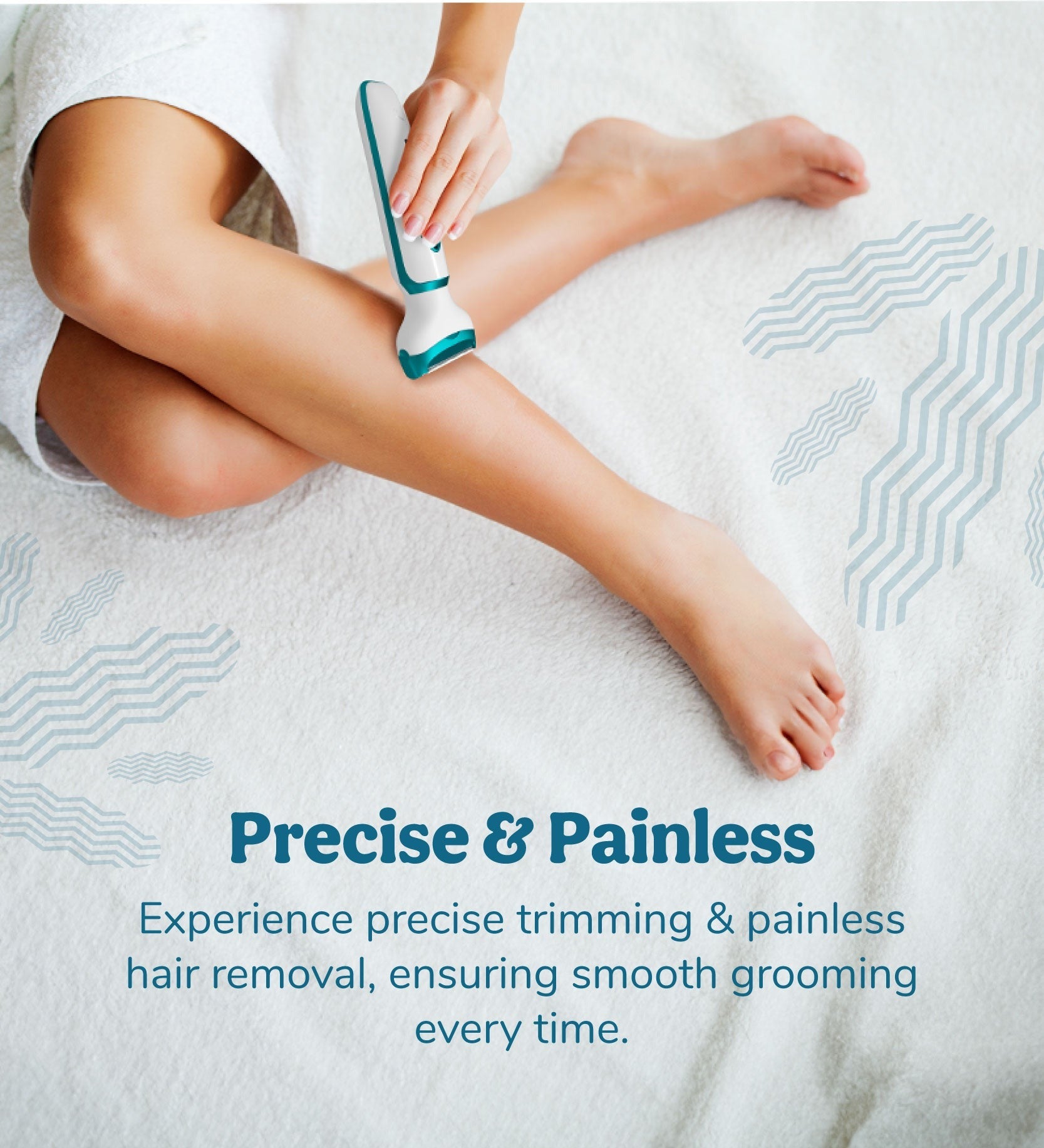 Caresmith Bloom - Face & Body Hair Trimmer Features