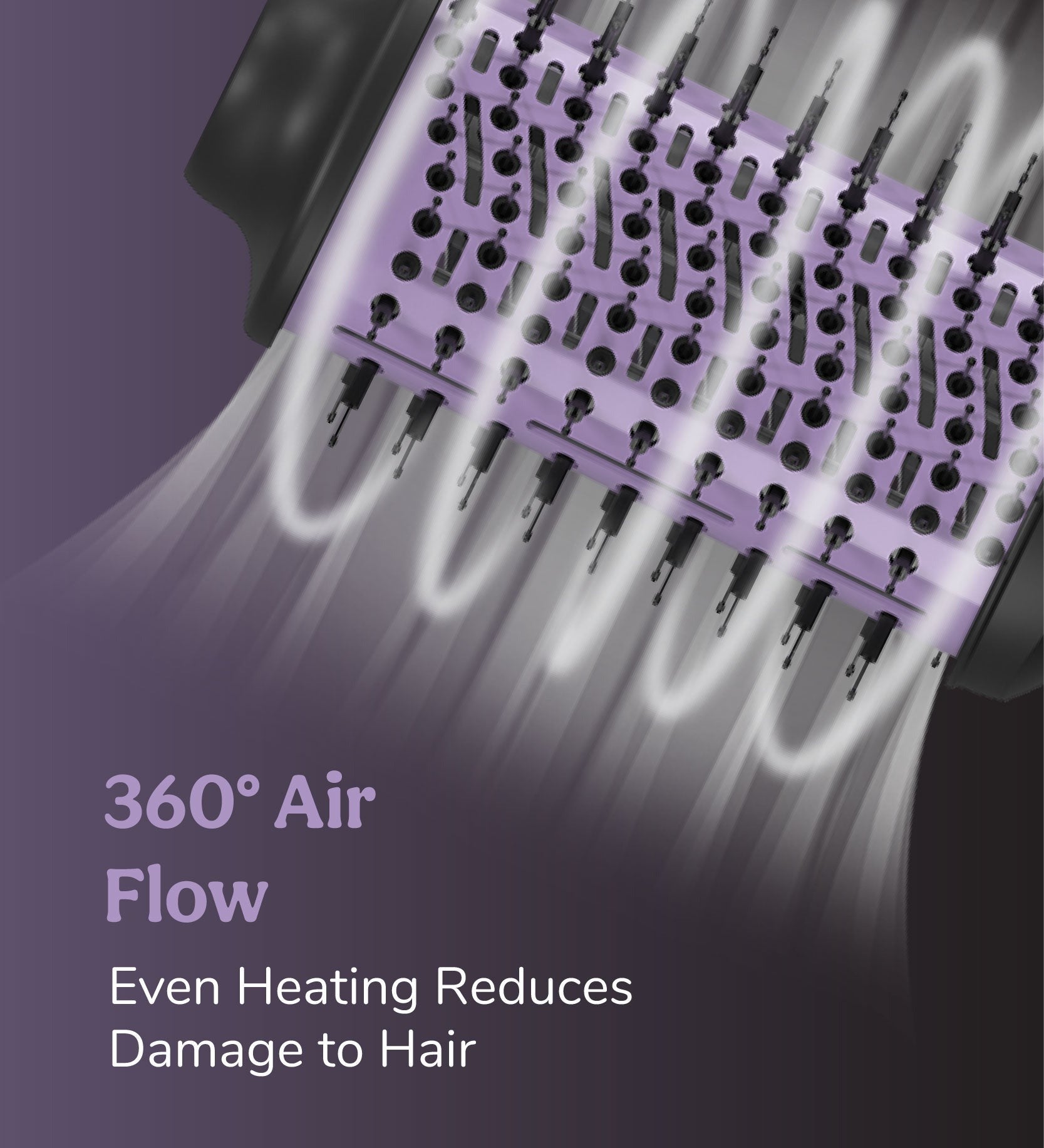 Caresmith Bloom - Hair Volumizing Hair Dryer & Brush Heat Modes