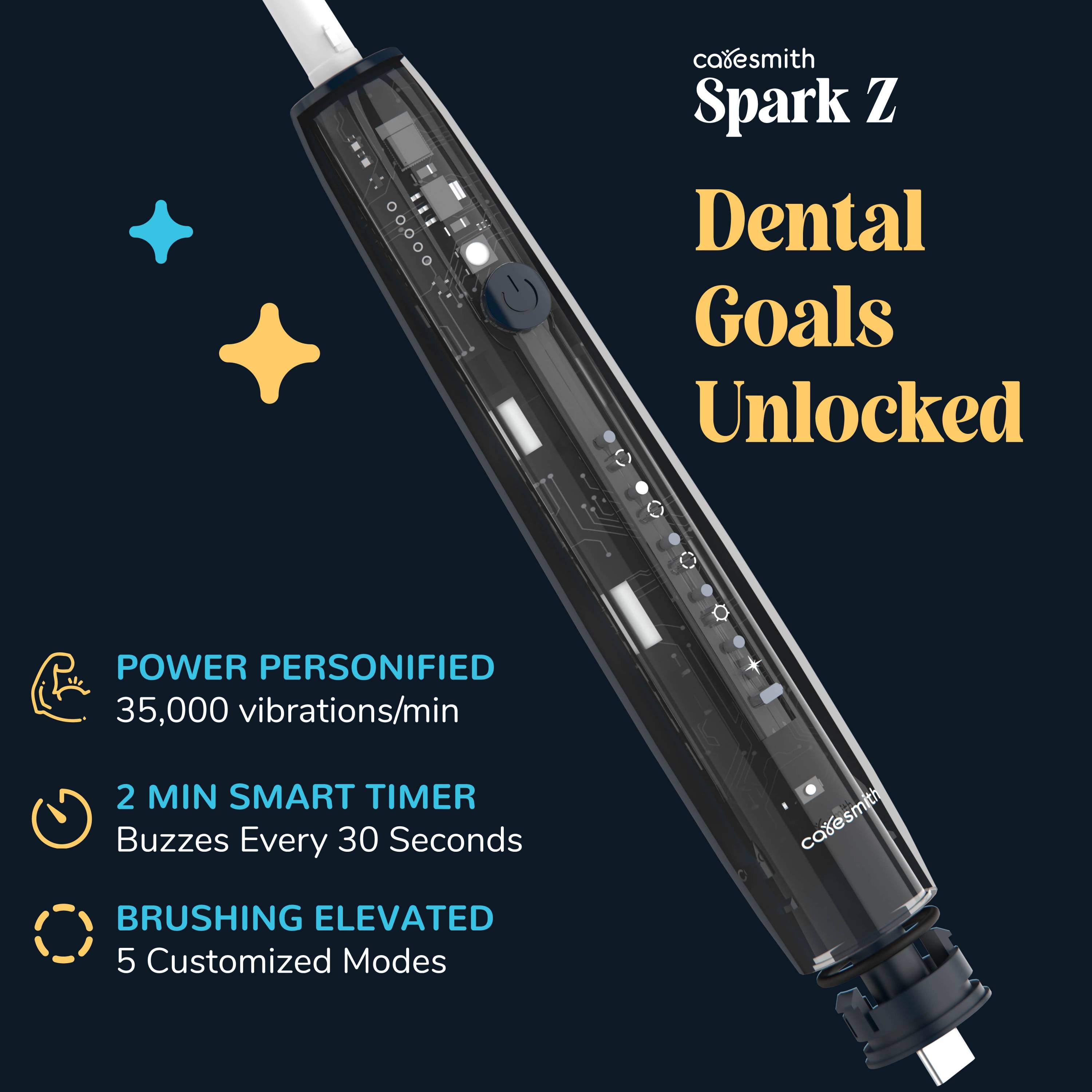 Caresmith Spark Z Rechargeable Toothbrush Features