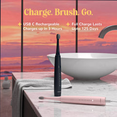 Caresmith Spark Z USB Pink Rechargeable Toothbrush