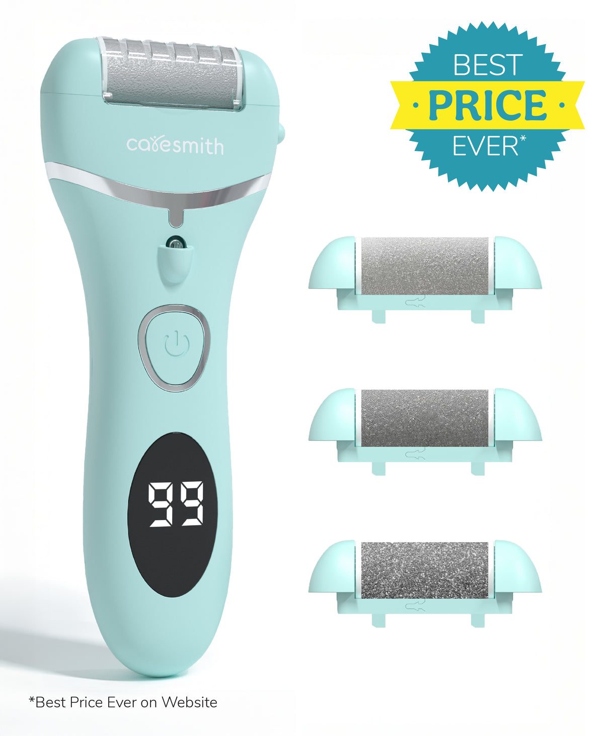 Bloom Foot File-Rechargeable Foot Scrubber