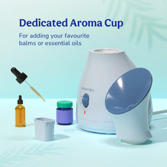 Bloom-2 in 1 Face Steamer + Steamer for Cold and Cough