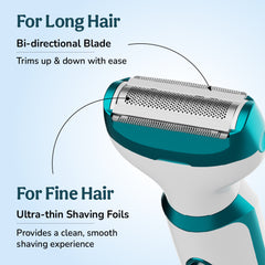 Bloom-Face & Body Hair Trimmer For Women