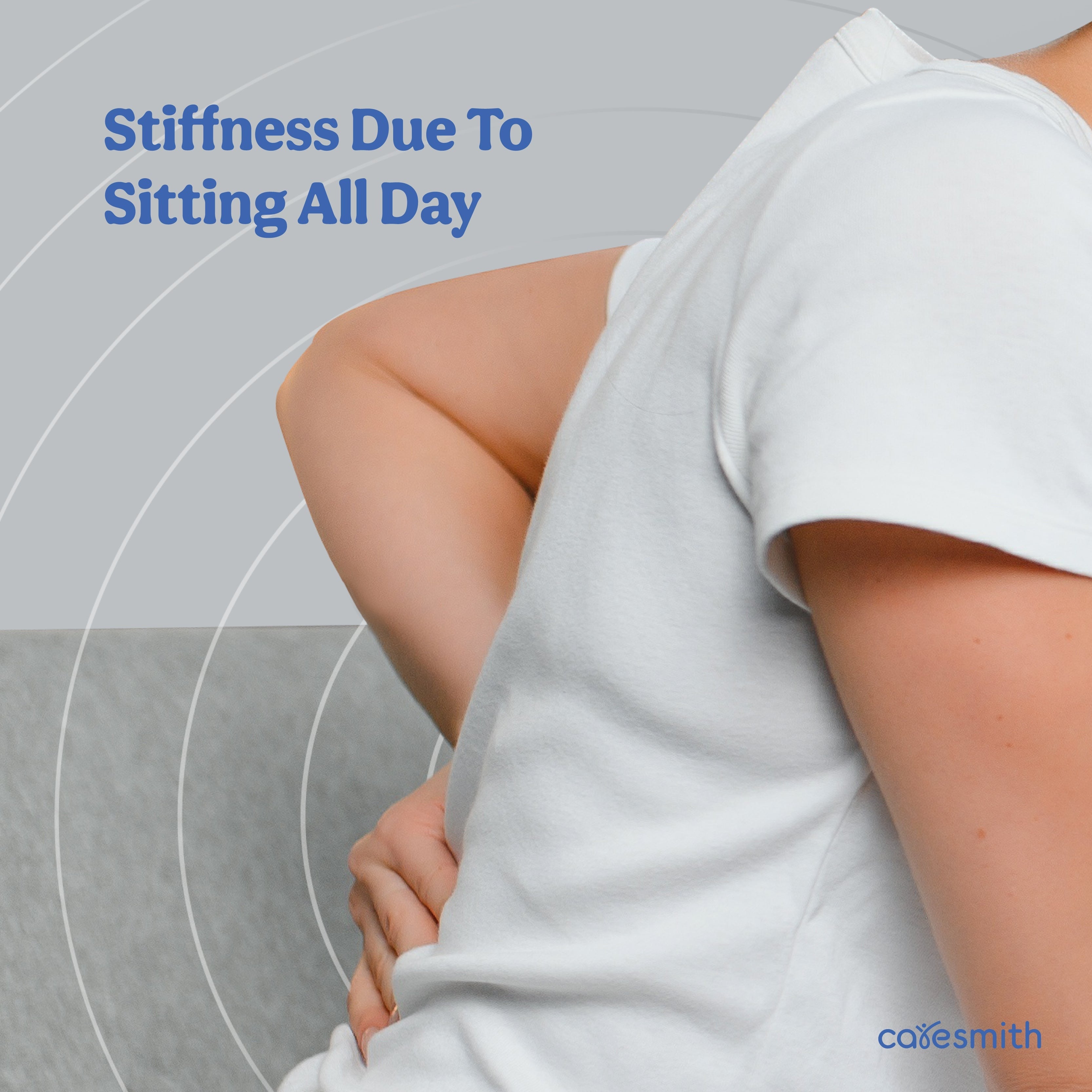Stiffness due to sitting